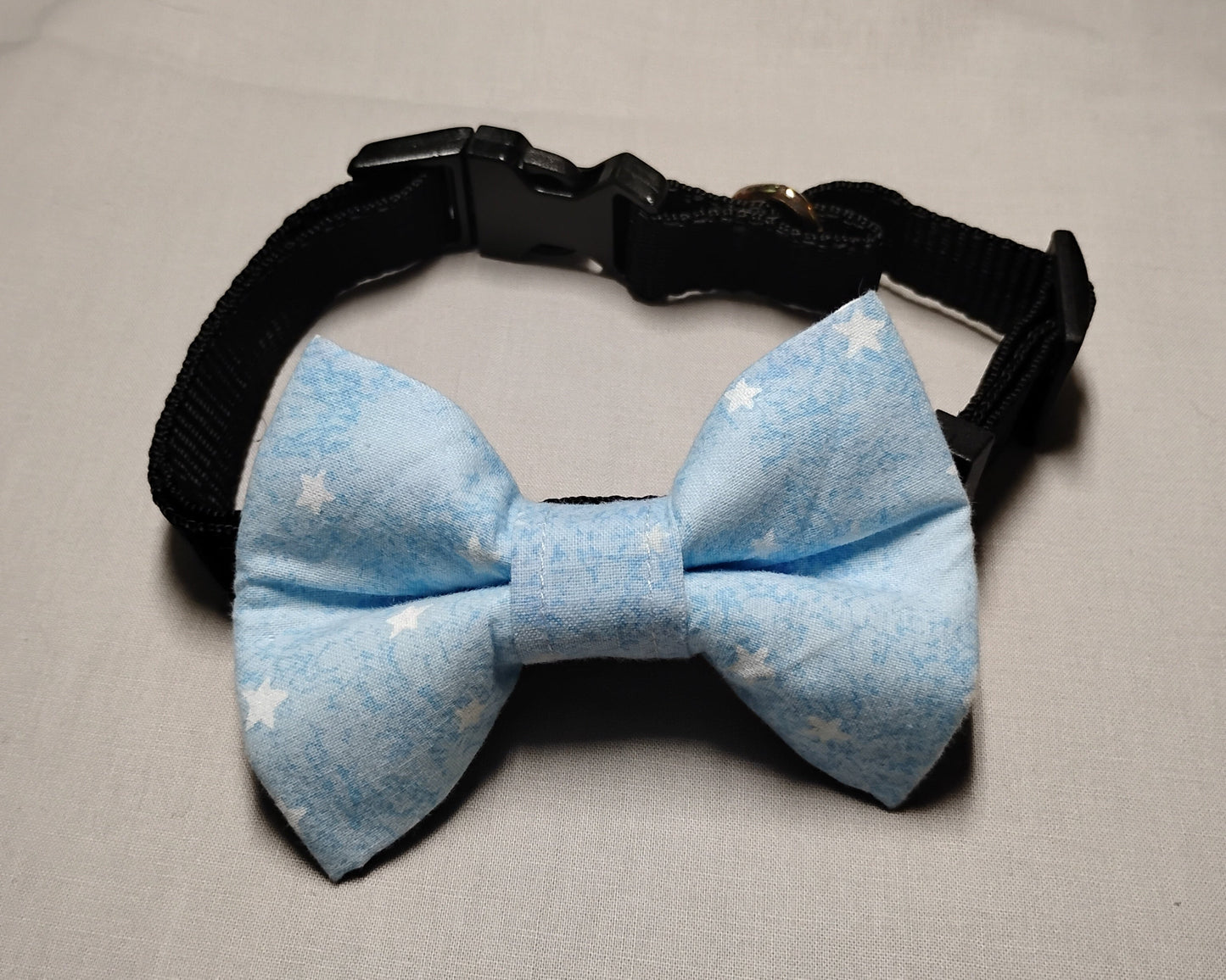 Blue with Stars Pet Bow Tie