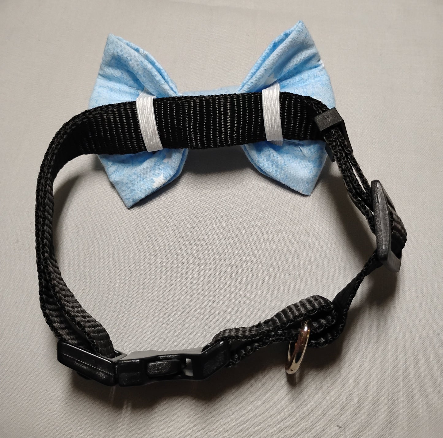Blue with Stars Pet Bow Tie